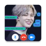 Logo of Chat With Bts Jimin android Application 