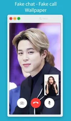 Chat With Bts Jimin android App screenshot 1