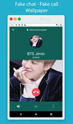 Chat With Bts Jimin android App screenshot 3