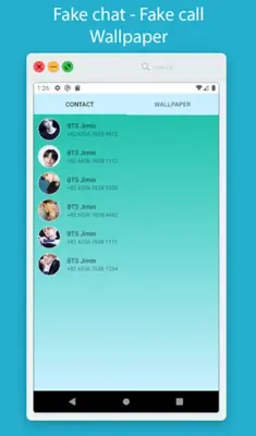 Chat With Bts Jimin android App screenshot 6